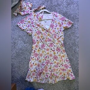 Floral Wrap Dress from Dry Goods